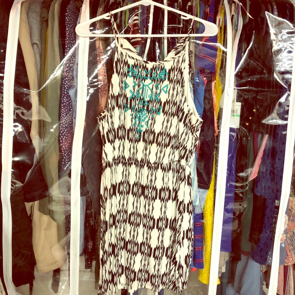 Tribal print dress